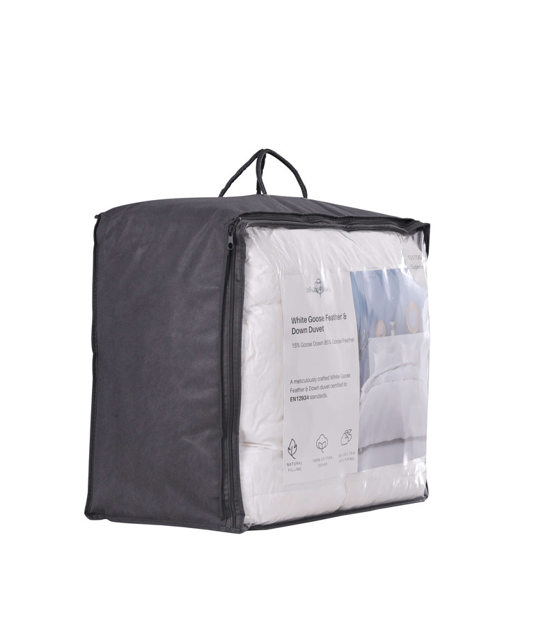 Goose Feather and Down 13.5 Tog King Duvet - Single Piece