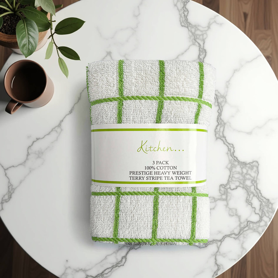 100percent Cotton Terry Towelling Tea Towel - Prestige