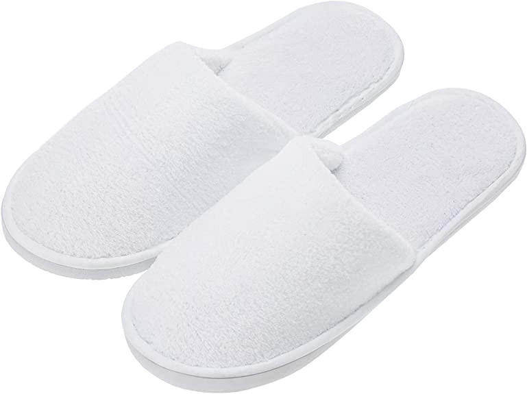 Foam Padded Towelling Hotel Slippers