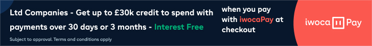 Ltd companies get up to £30k credit over 30 days or 3 months interest-free with iwocaPay