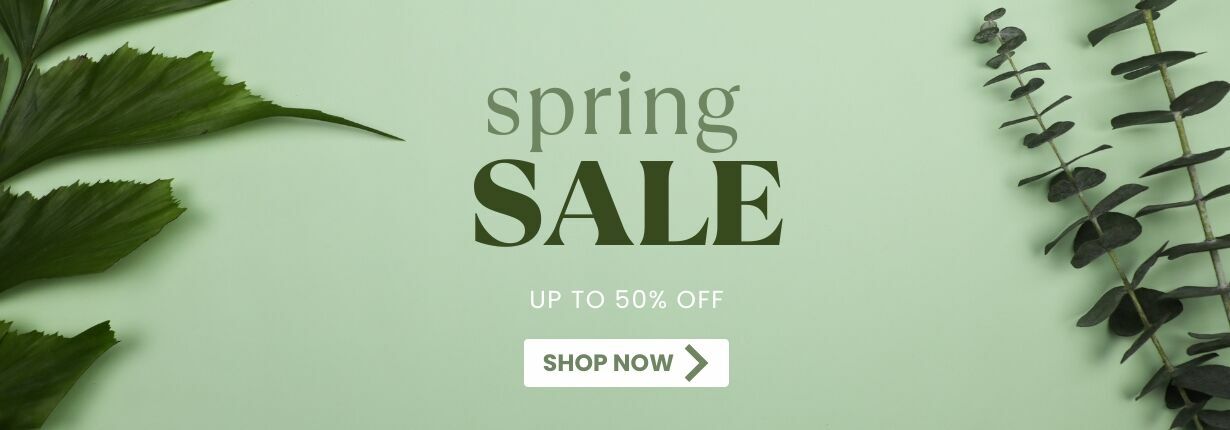 Spring Sale - Up to 50% Off