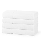 600 GSM Double Yarn White Hand Towels