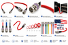 AV-Cables 12G HD-SDI 4K UHD BNC cable with Belden 4855R mini RG59 coaxial, showing Belden BNC connectors