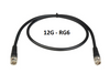AV-Cables Belden 4694R full-size RG6 12G HD-SDI cable with premium BNC connectors for 4K UHD broadcast and production systems.