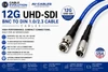 12G-SDI BNC to DIN 1.0/2.3 Cable Made with Belden 4855R Mini RG59
