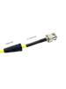 Precision true 75 Ohm BNC connector on Cable Evolution 12G UHD broadcast video cable