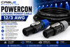 PowerCON Locking Power Link Cable – 12/3 AWG