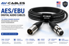 Canare DA202AT AES/EBU 110 Ohm Digital Audio XLR Cable