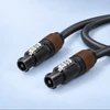 50-pack of 12/2 speaker cables with Neutrik NL2FXX-W-S speakON connectors