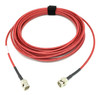 Belden 1855A 6G HD-SDI BNC cable connected to professional broadcast video equipment