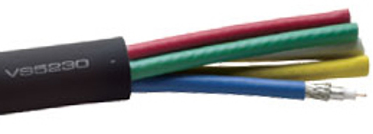 5 Channel 3G/6G HD SDI BNC Snake Cable