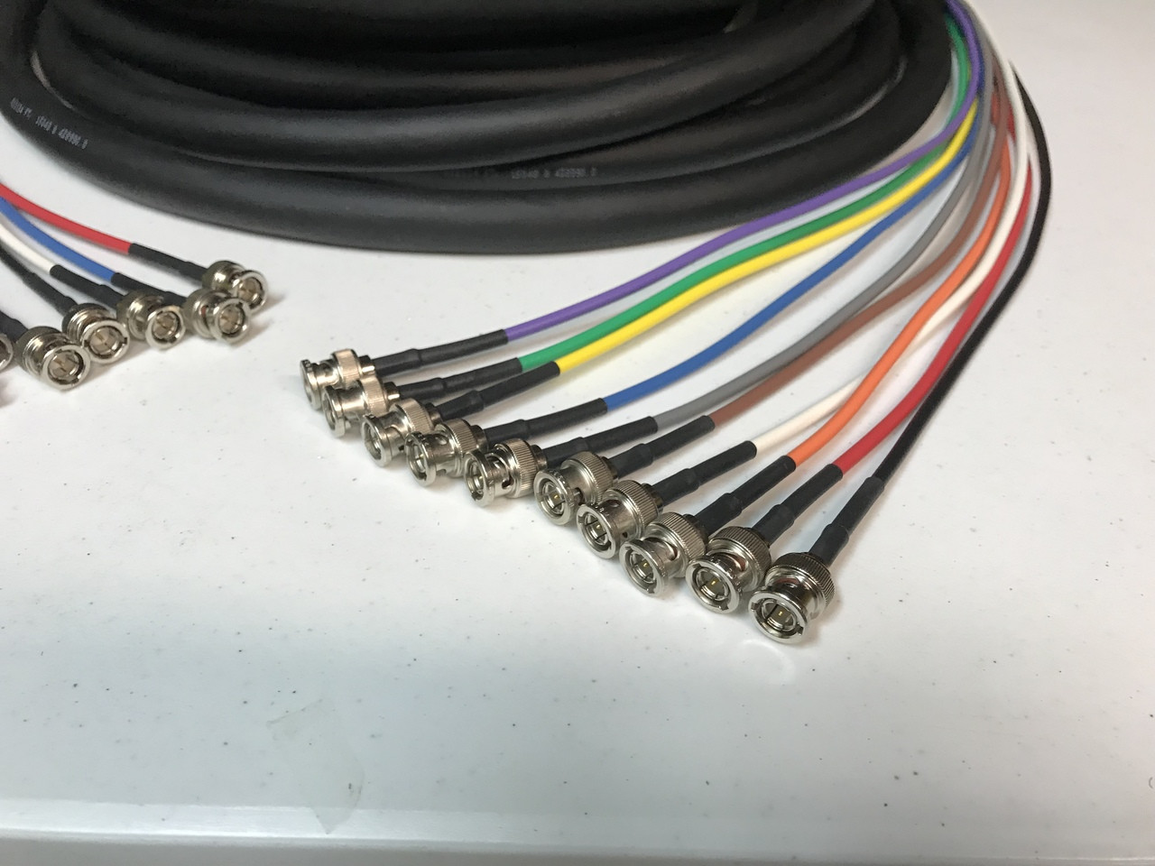10 Channel 3G/6G HD SDI BNC Snake Cable