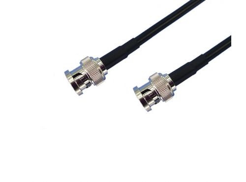 Belden 9201 RG58/U BNC Cable, 50 Ohm Coax, Black