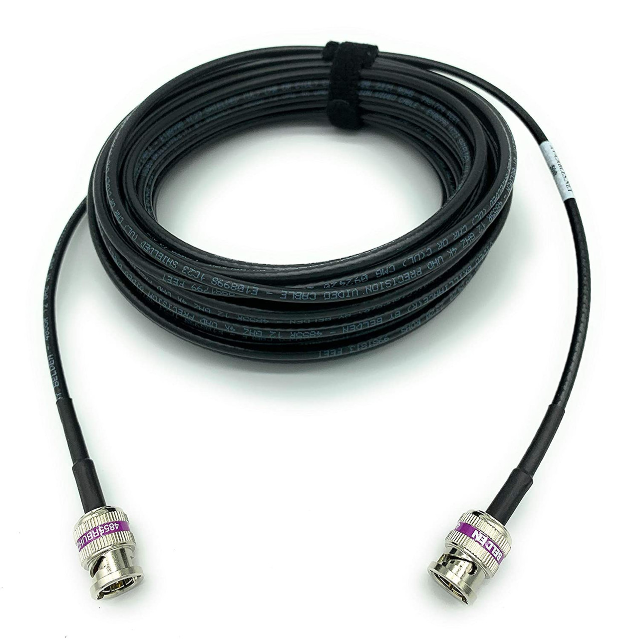 12G HD-SDI 4K UHD BNC Cable - Belden 4855R Mini RG59 Coaxial (SDI