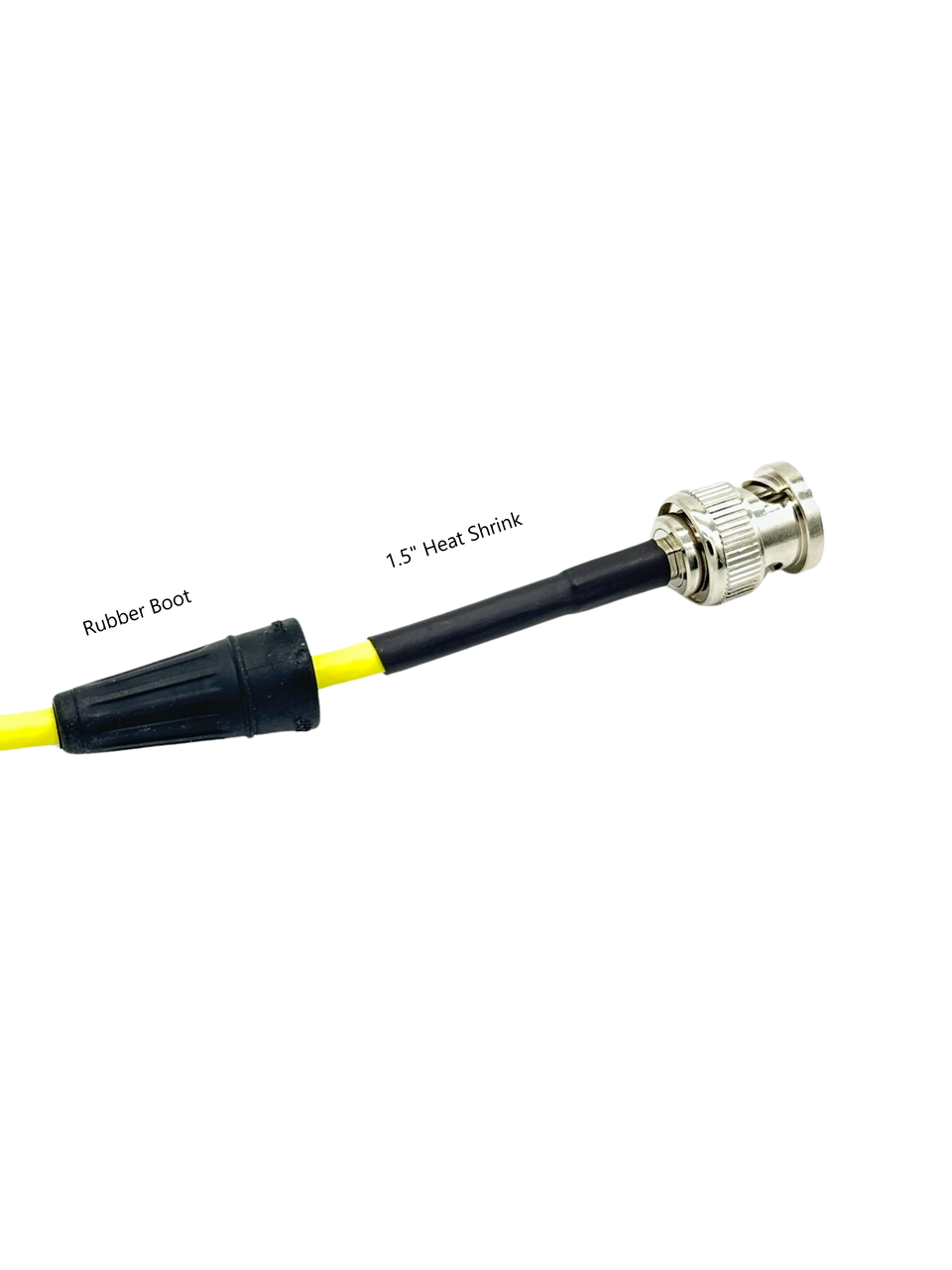Precision true 75 Ohm BNC connector on Cable Evolution 12G UHD broadcast video cable