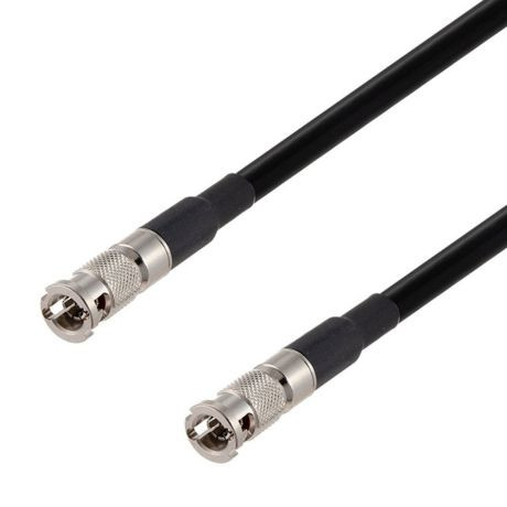 AV-Cables 12G HD SDI 4K High Density BNC to High Density  BNC - 4855R Mini RG59 Cable