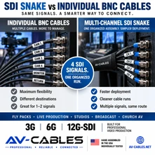 SDI Snake Cable vs Individual BNC Cables: Which Is Better for Video Production?