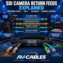 What Is an SDI Camera Return Feed? Program Video, Tally & Talkback Explained