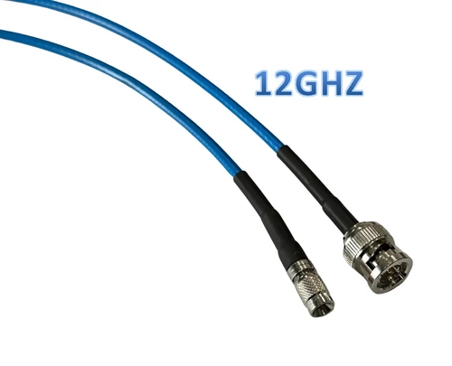 12G-SDI BNC to DIN 1.0/2.3 Cable Made with Belden 4855R Mini RG59