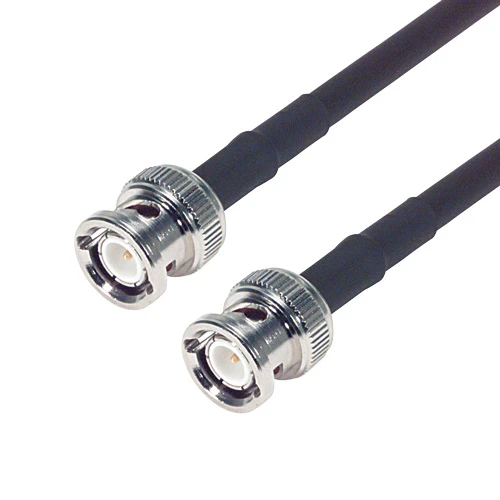30ft RG-223 BNC Cable - 50 Ohm, Dual Shielded Coaxial Patch Cord