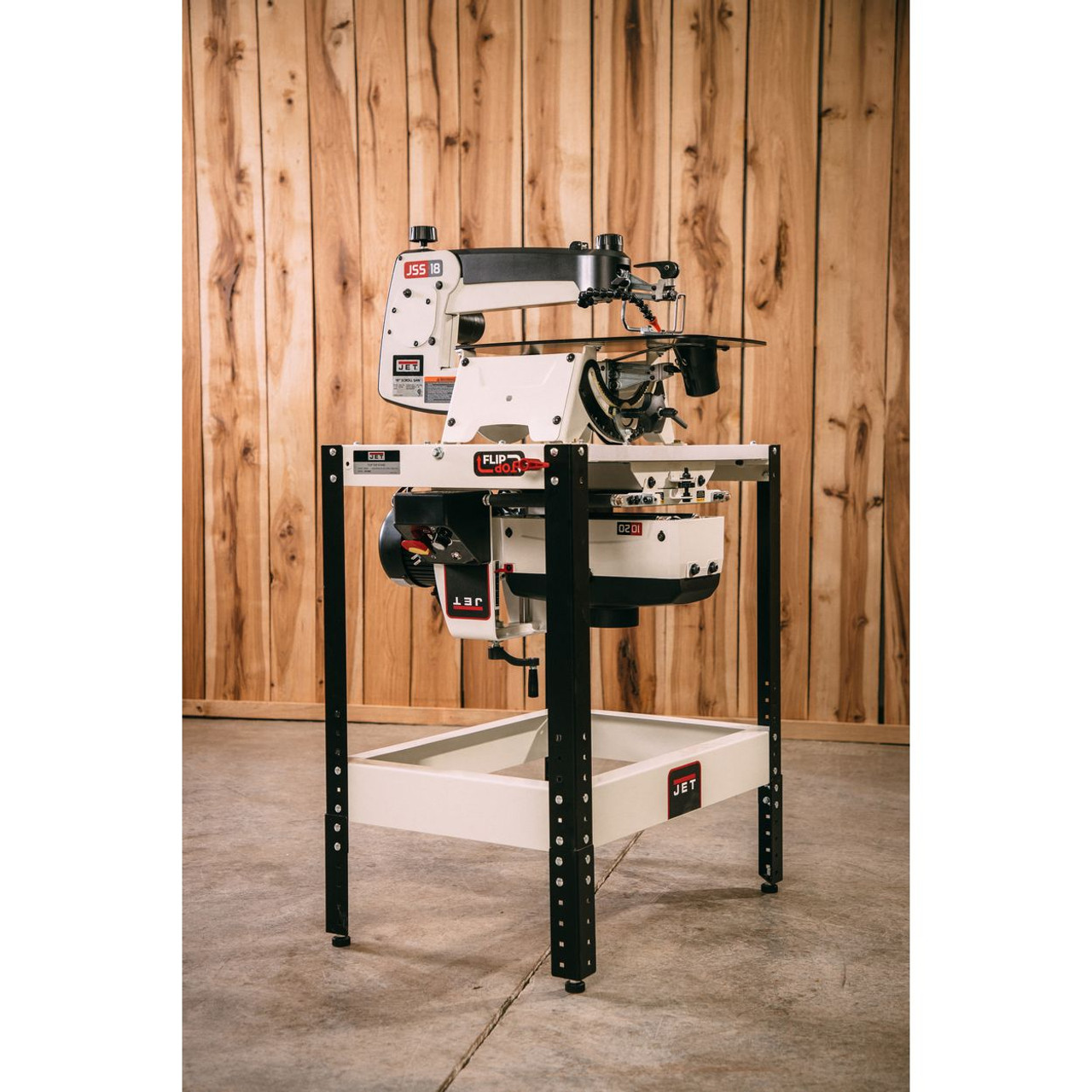 JET 728200 Flip-Top Benchtop Machine Stand