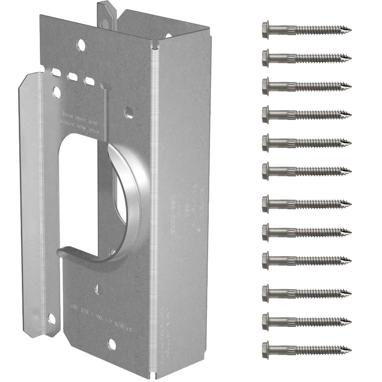 Simpson Strong-Tie HSS2-SDS1.5 - Galvanized Stud Shoe for 2x