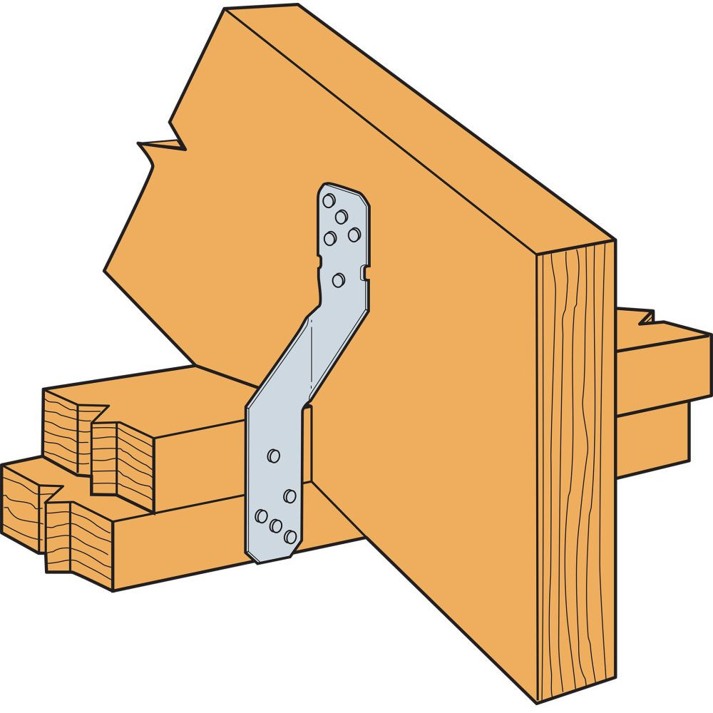 Simpson H8 Hurricane Tie - G90 Galvanized - Fasteners Plus