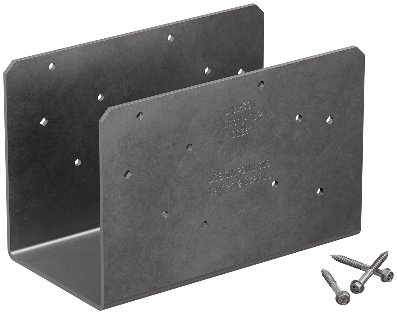 Simpson Strong-Tie CCOQ6-SDS2.5 - Column Cap (No Straps) for 6x Beam, w ...