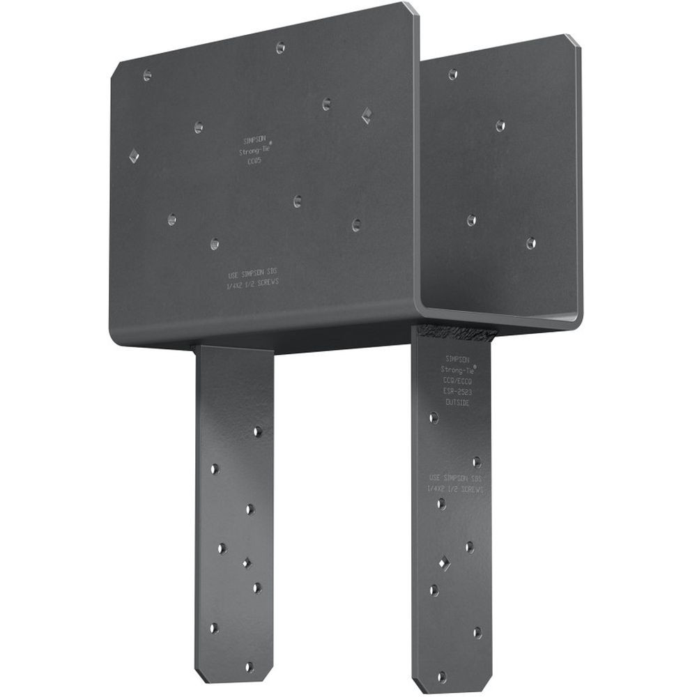 Simpson Strong-Tie CCQ5-8SDS2.5 - Column Cap for 5-1/8