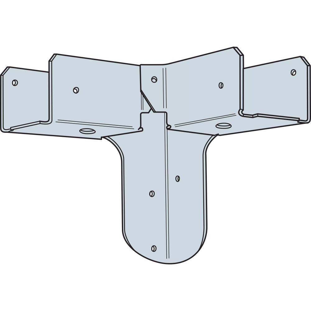 Simpson Strong-Tie RTC22Z - 18-Gauge ZMAX Galvanized Rigid Tie