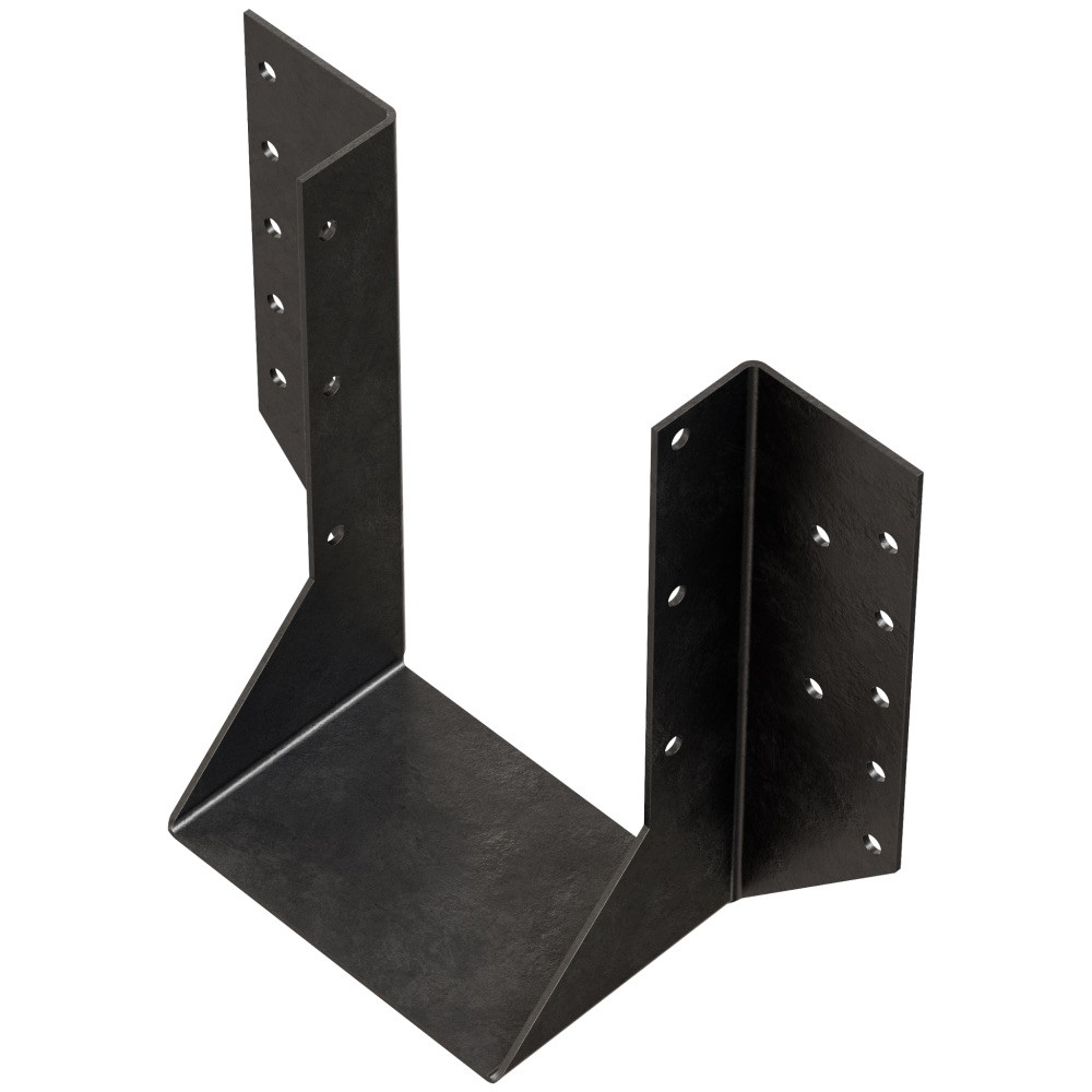 Simpson StrongTie OHU610SDS3 6x10 Ornamental Joist Hanger Black