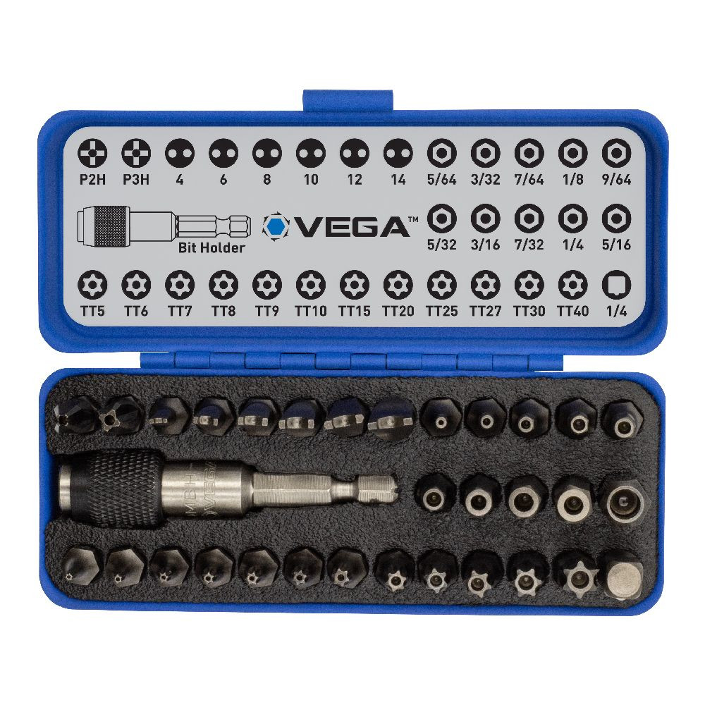 VEGA V32-1TP 32pc Industrial Driver Bit Set (Security