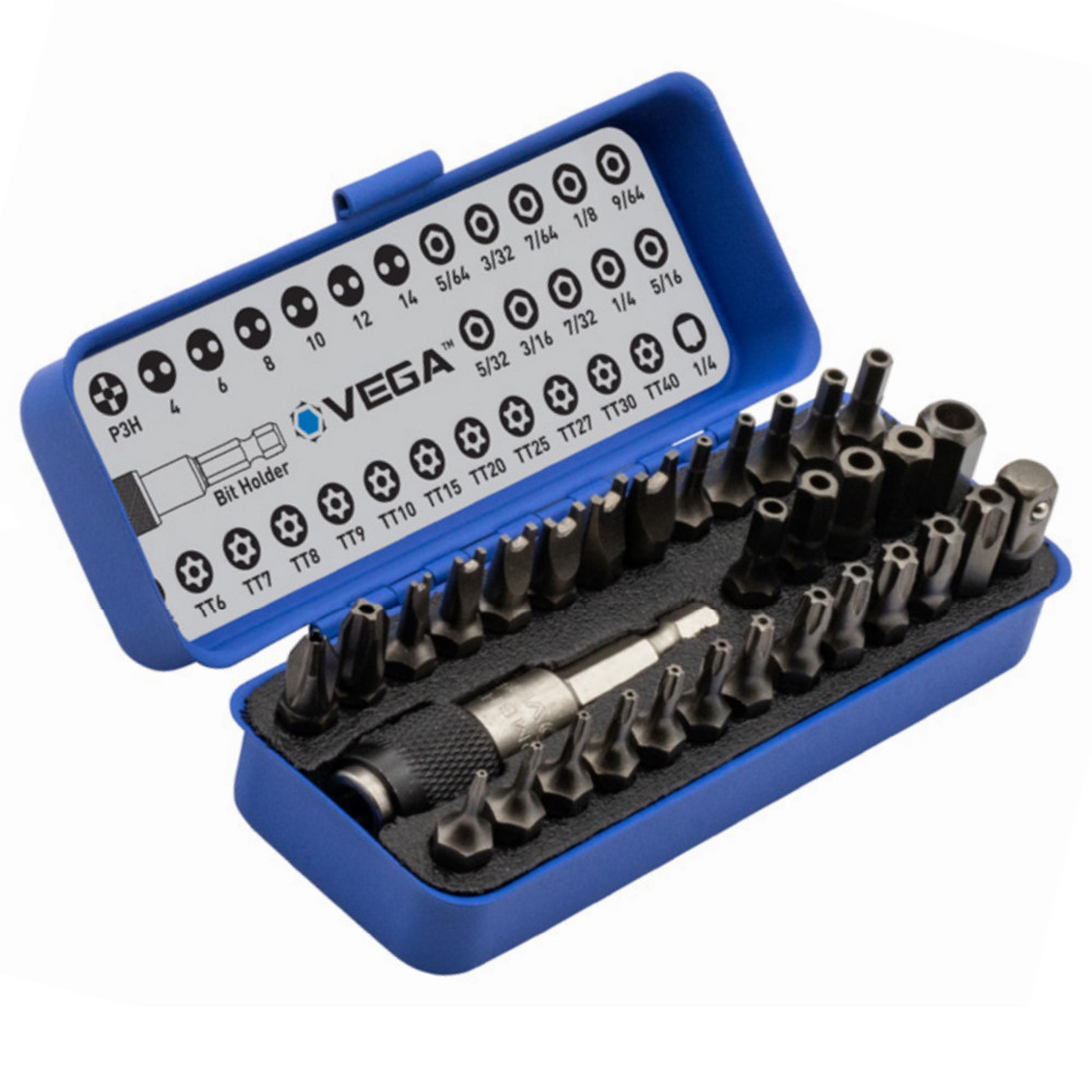 VEGA V32-1TP 32pc Industrial Driver Bit Set (Security
