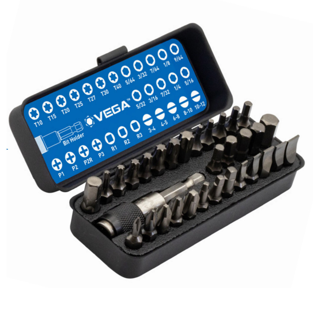 VEGA V32-1P 32pc Industrial Driver Bit Set (Standard) | FastoolNow.com