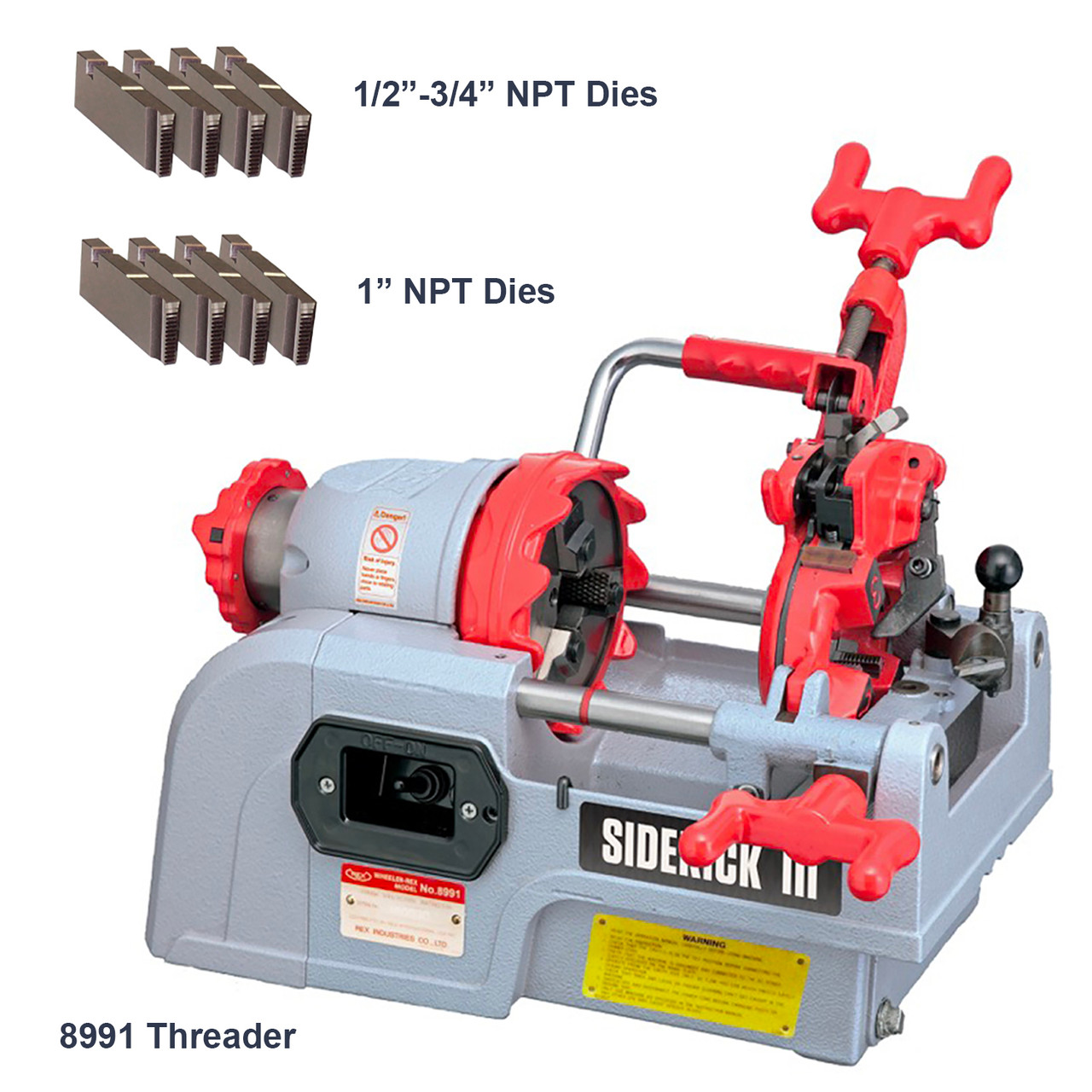 その他 REX PIPE MACHINE DIES  25A-40A 15A-20A REX PIPE MACHINE DIES 25A-40A 15A-20A WHEELER-REX 8991