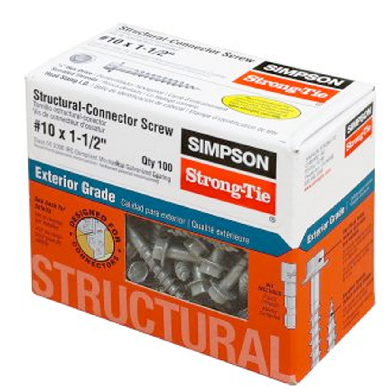 Simpson Strong-Tie SD10112R100 #10 x 1-1/2