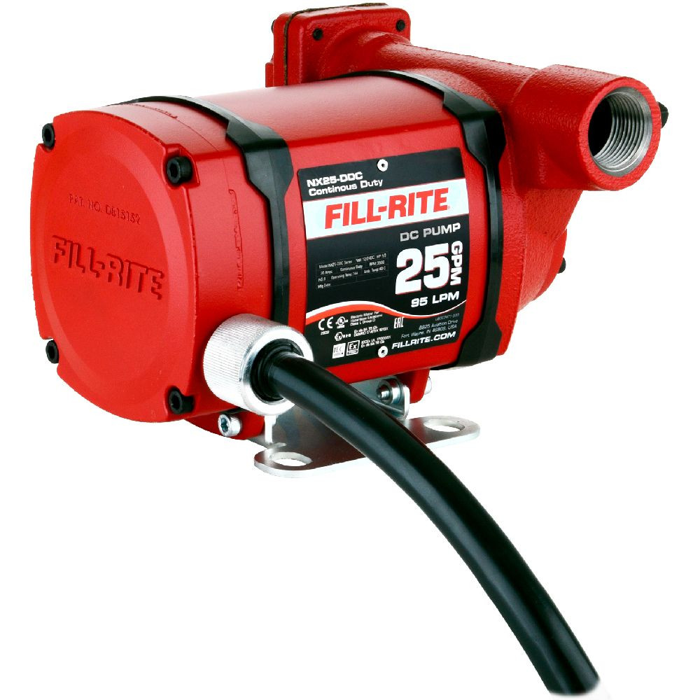 FILL-RITE NX25-DDCBF-PX - 12/24V 25 GPM Fuel Transfer Pump