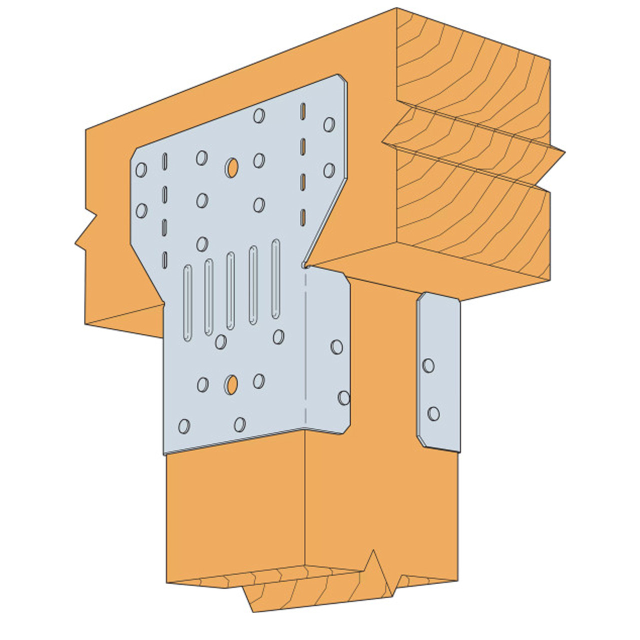 Simpson Strong-Tie ACH6Z - ACHZ ZMAX Galvanized Adjustable