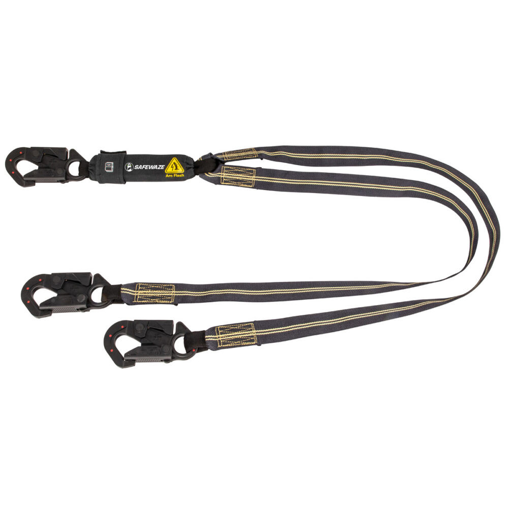 Safewaze 020-2040 Arc Flash 6' Energy Absorbing Lanyard: Aramid