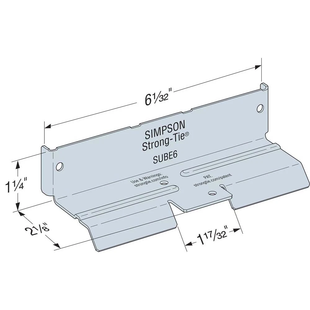 Simpson Strong-Tie SUBE6-R50 - 6