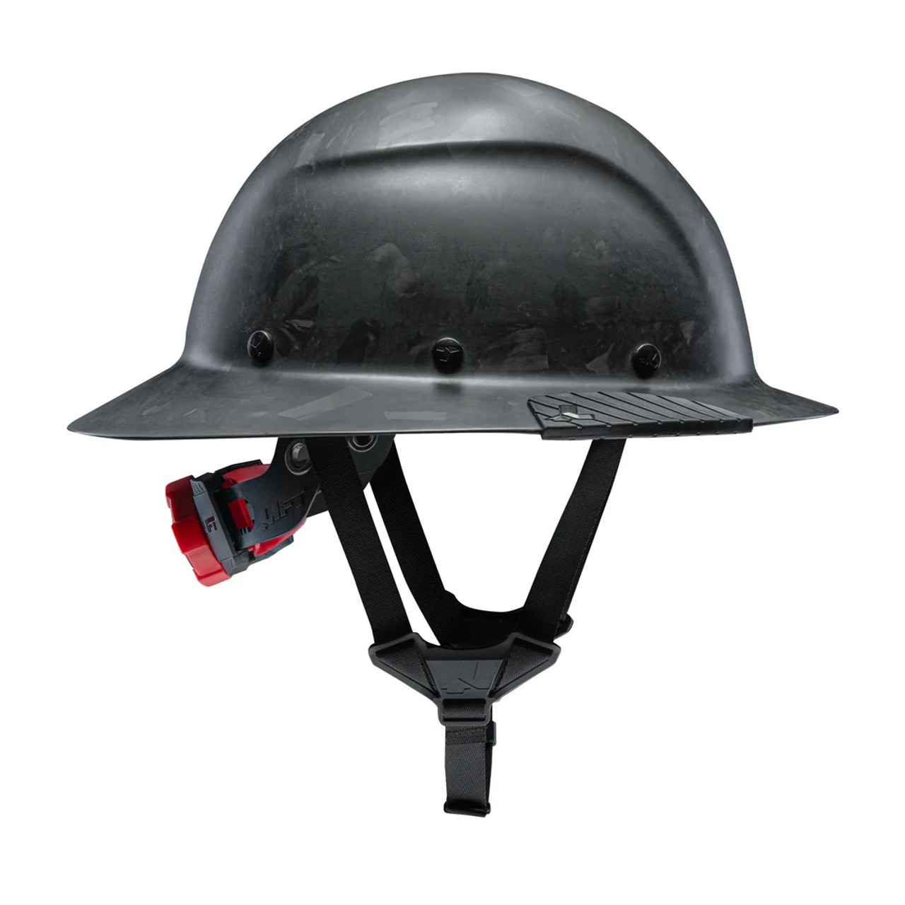 LIFT HDCF-24MKM DAX Forged Carbon Full Brim Hard Hat w/ Tote Bag