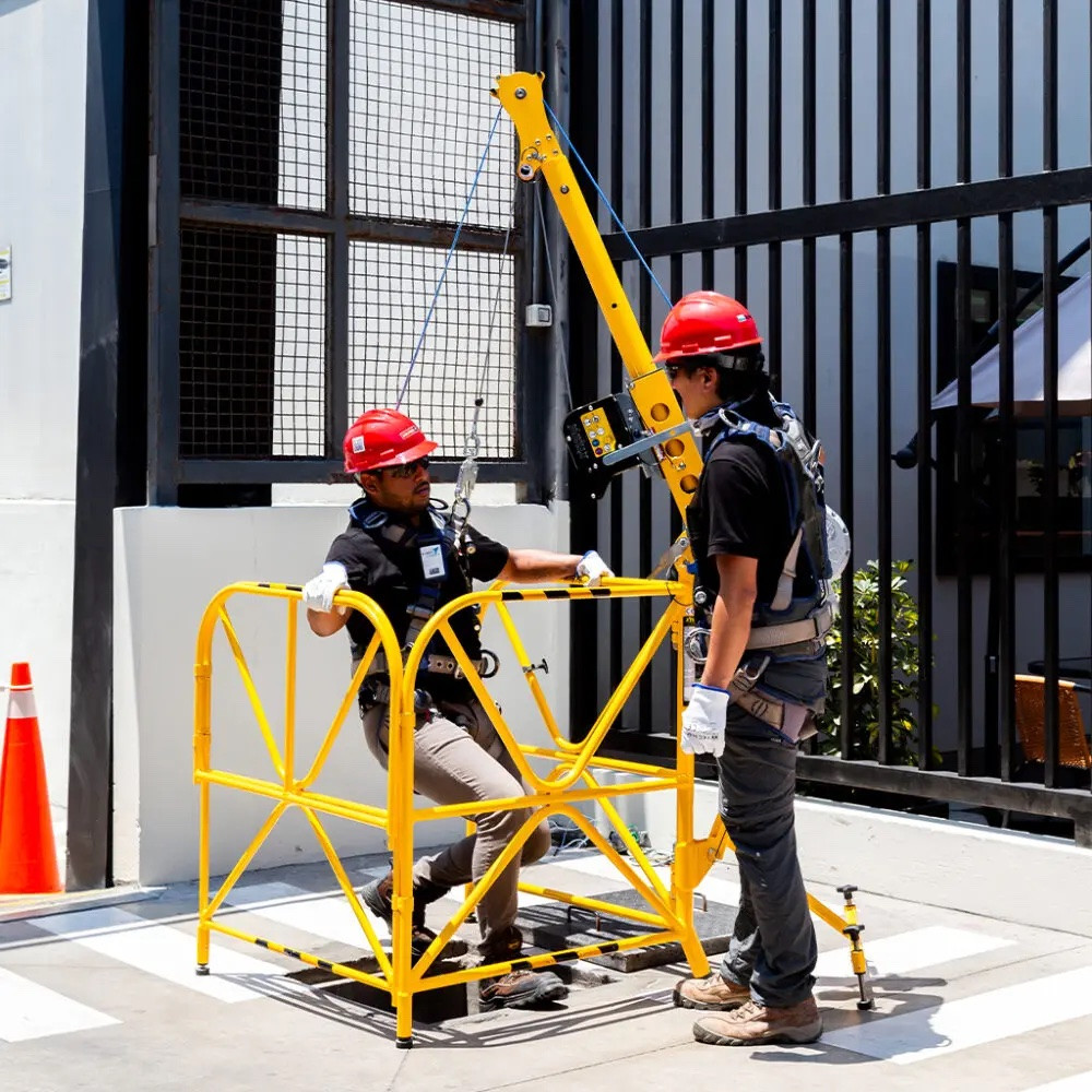 Safewaze XTIRPA Barricade System includes IN-2210 Davit arm, IN