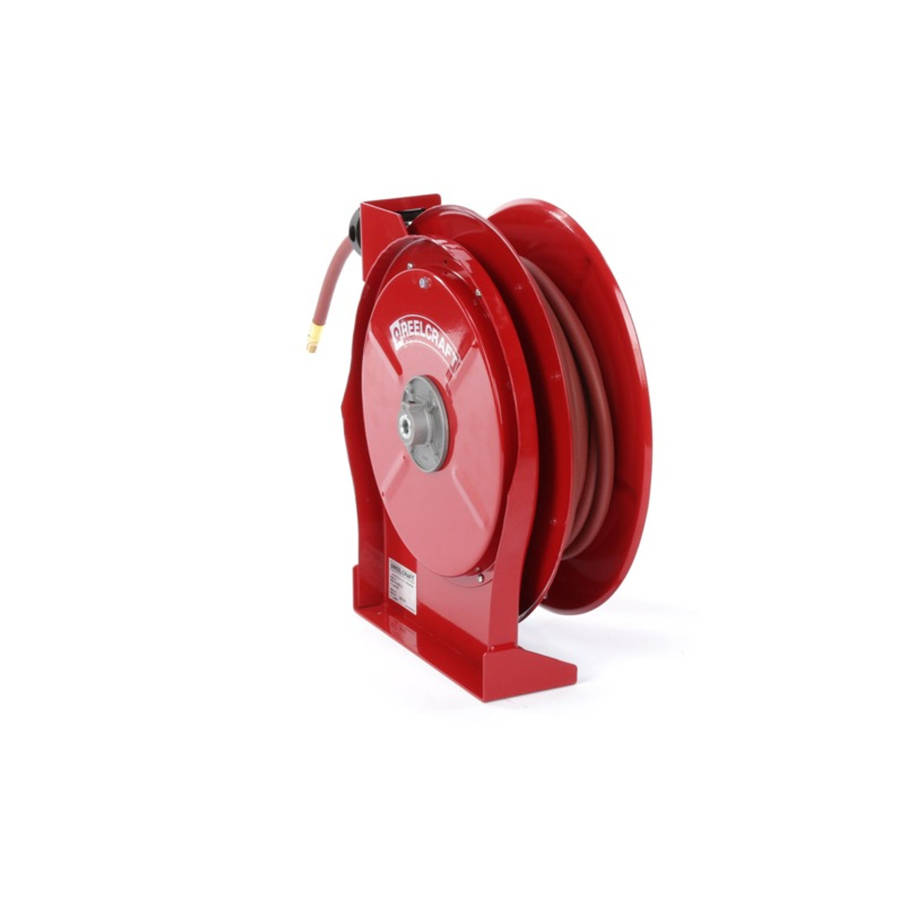 Reelcraft premium duty, spring retractable hose reel, 3/8 in. x 50 ft. 300 PSI with hose