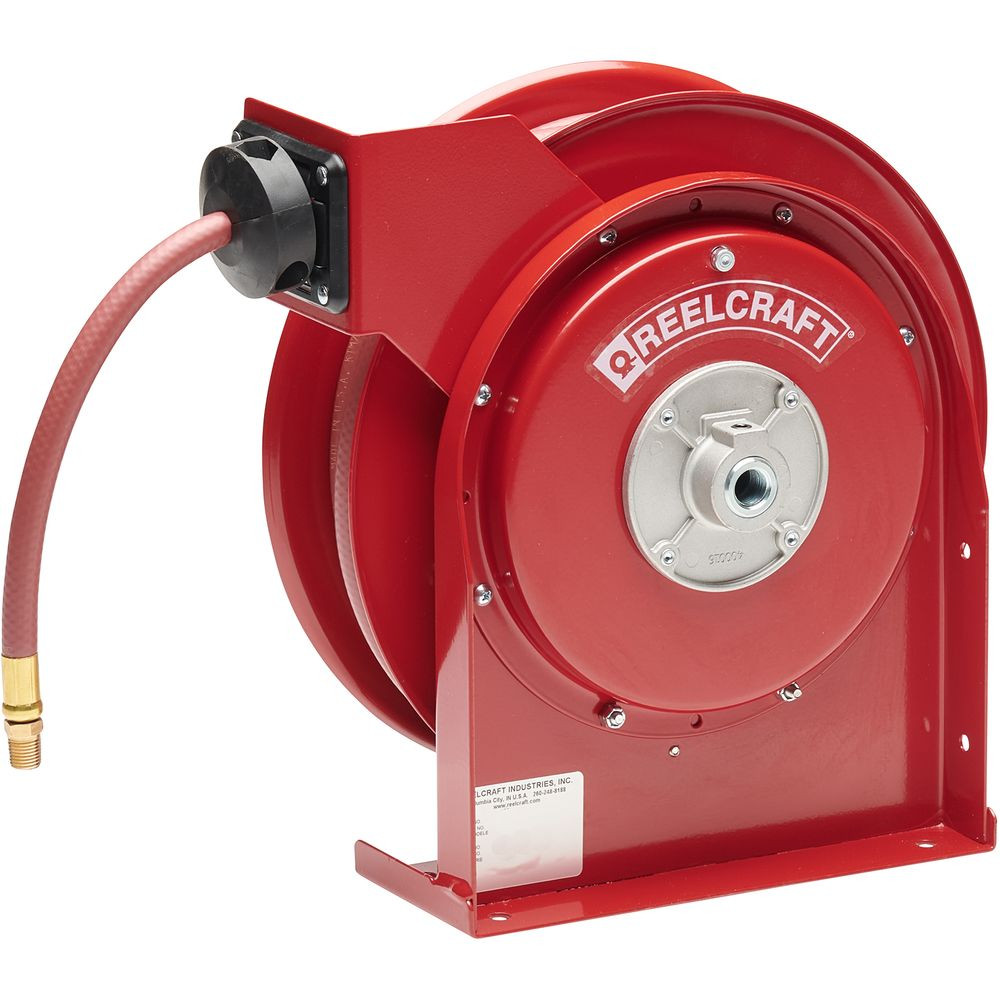 Reelcraft 4625 OLP 3/8 x 25ft, 300 psi, Air / Water With Hose