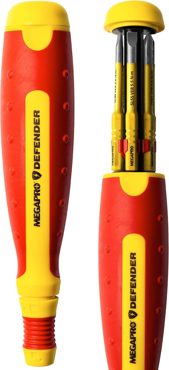 Megapro 6KIT-VDE-A - 6-in-1 Insulated Multi-bit VDE 1000V