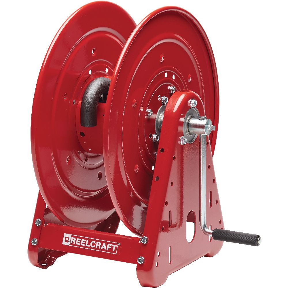 NAKA Reel サイズM C23012 - Heavy Duty Aluminum Hand Crank Hose Reel