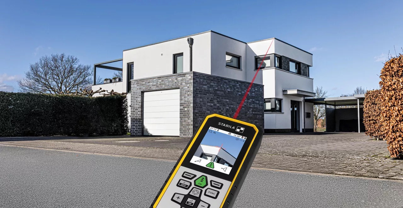 STABILA 06530 - Bluetooth Laser Distance Measurer LD 530 BT, 660 ft