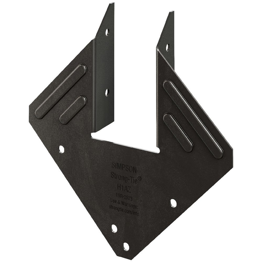 Simpson Strong-Tie H1APC - Outdoor Accents 18-Gauge ZMAX, Black