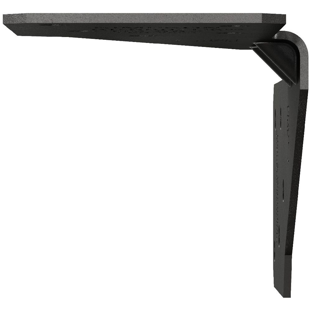 Simpson Strong-Tie H2.5APC - Outdoor Accents 18-Gauge ZMAX, Black