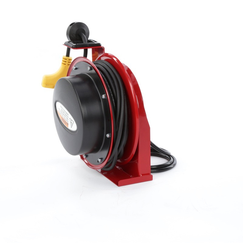 Reelcraft L-4545-123-9 Heavy Duty 15A 12ga.Triple-Tap Cord Reel 45